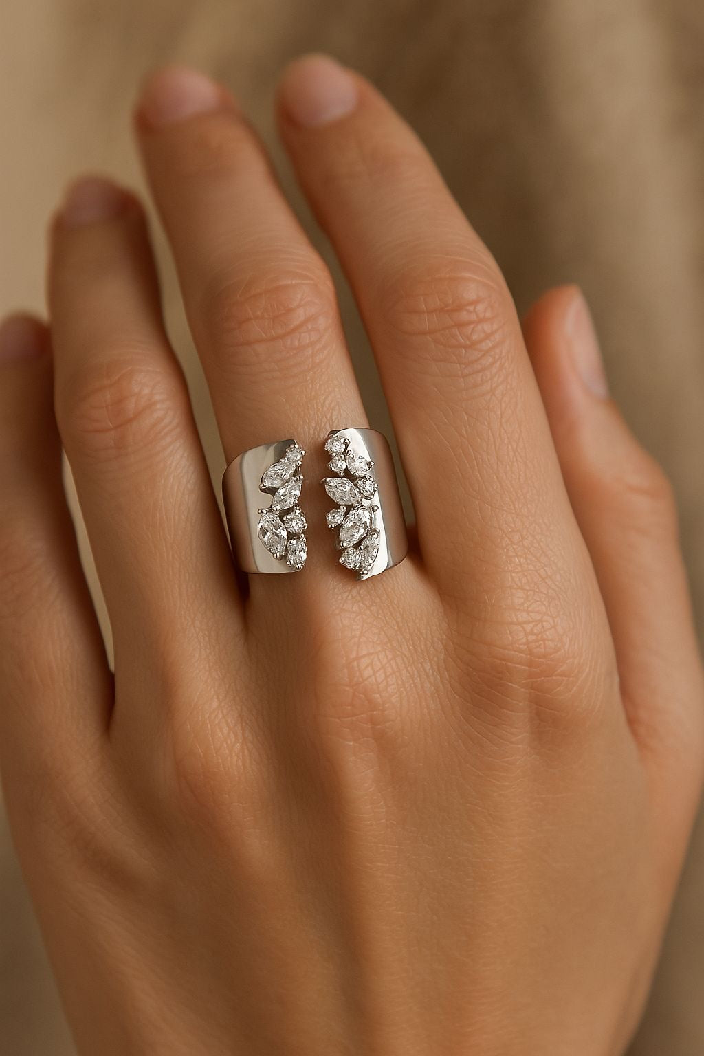Stunning statement ring