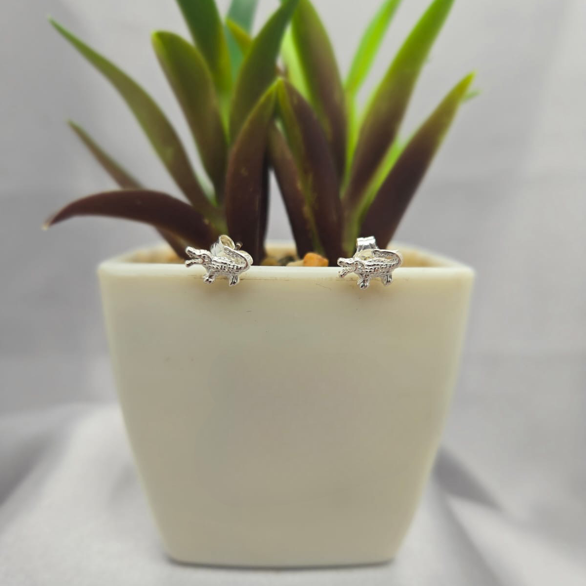 Crocodile Stud Earrings