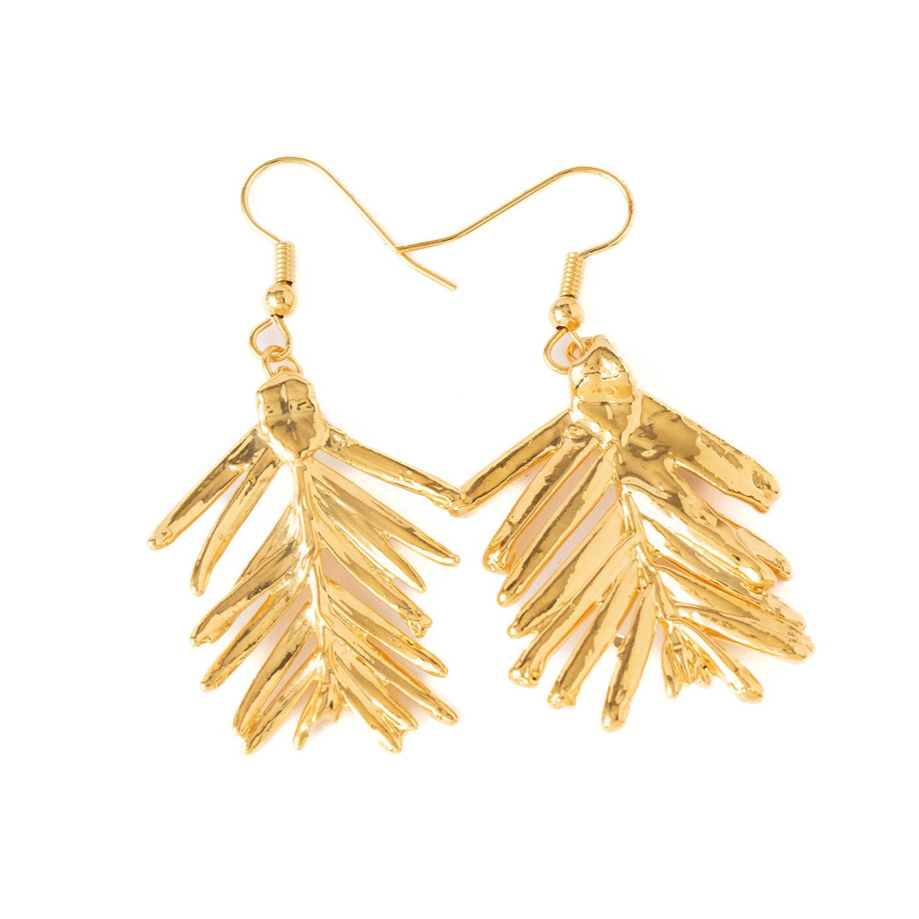Ester Gold Redwood Branch Earrings