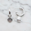 Large Pretty Woman Earrings With Crosses