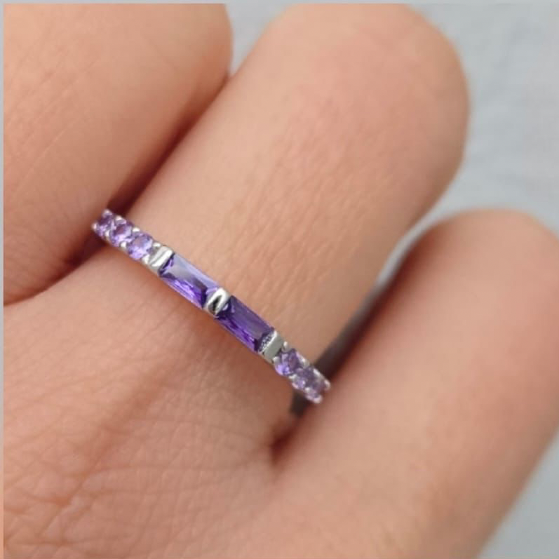 Purple Stacking Ring