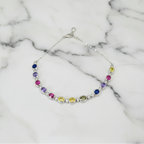 Beautiful Rainbow Oval Stone Bracelet - Terciany 