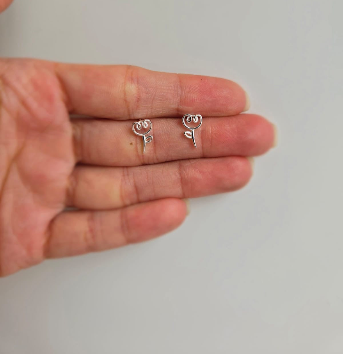 Little Flower Studs