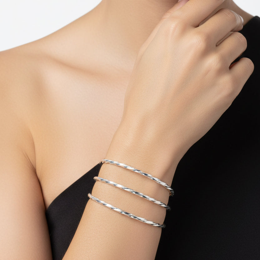 Thin Rope Bangle - Terciany 