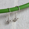 Tiny Hanging Bee Earrings - Terciany 