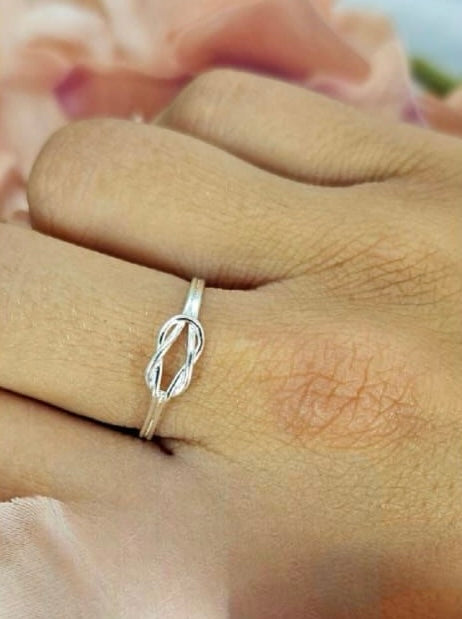 Sterling Silver Knot Ring