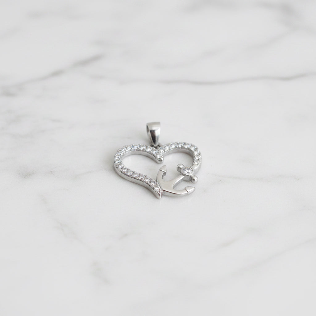 Heart and Anchor Pendant