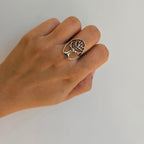 Oval Sterling Silver Tree Of Life Ring
