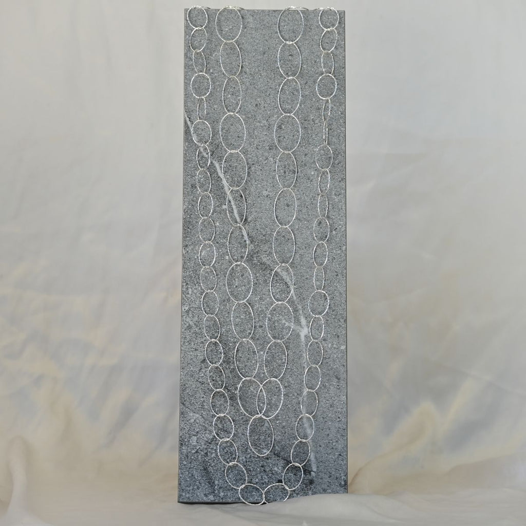 90 cm Oval link necklace