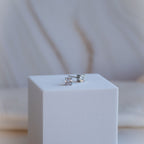 5 mm Moissanite stud earrings (with GRA Certificate) - Terciany 