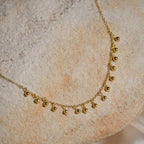 Lots of tiny little balls on chain necklace - Terciany 