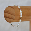 Pearl and Tourmaline mixture bracelet - Terciany 