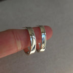 Sterling Silver Hoops