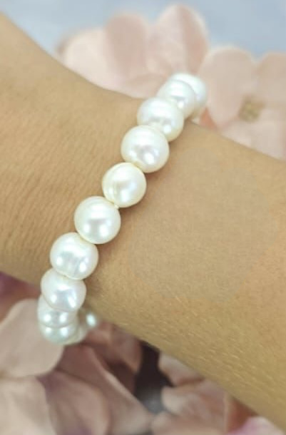 9 mm freshwater pearl bracelet