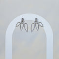 Two ways leaf earrings