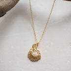 Geo Protea Necklace In Gold Or Silver - Terciany 