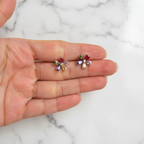 Colourful Flower Studs - Terciany 