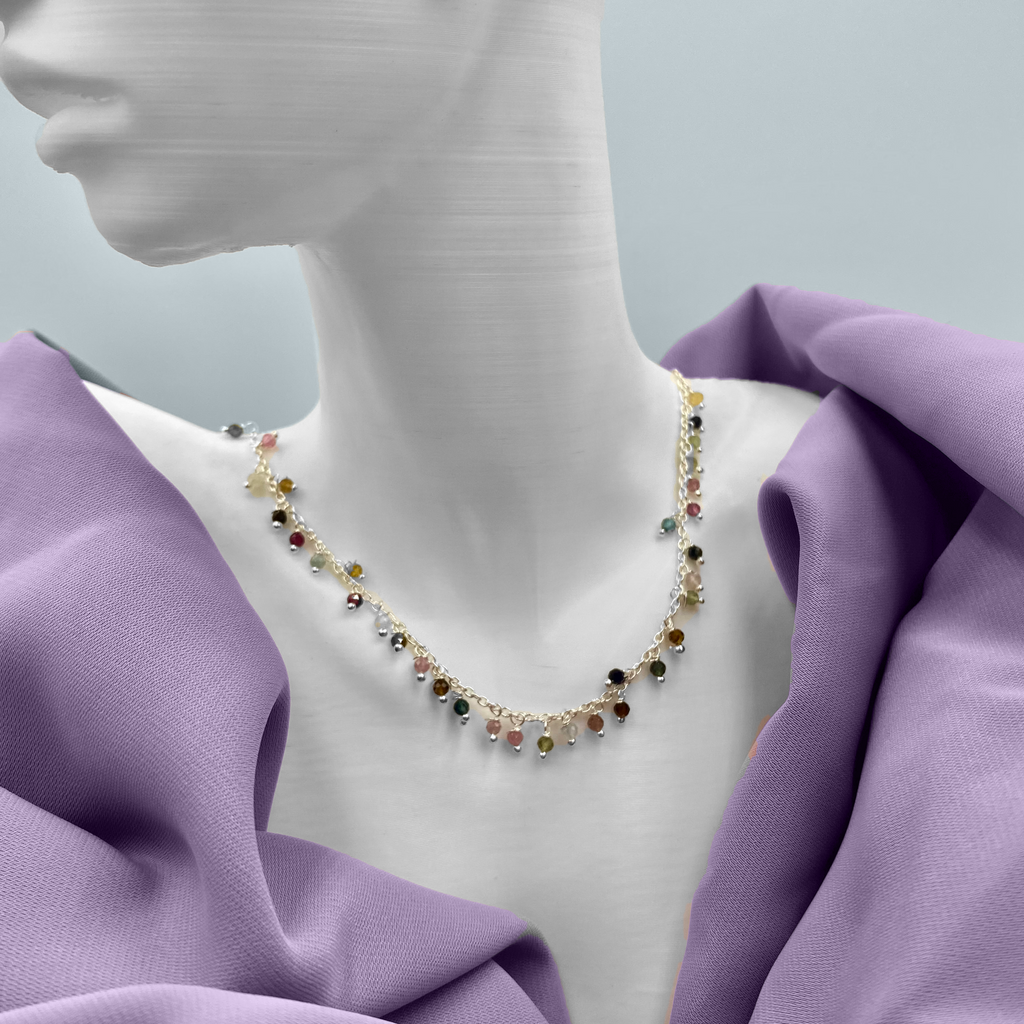 Tourmaline Drops Necklace