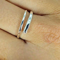Awesome Twist And Turn Open Size Ring