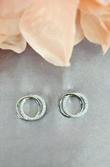 Double circle studs