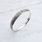 Bold 13mm Pattern Bangle - Terciany 