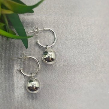 10 Mm Ball Pretty Woman Earrings - Terciany 