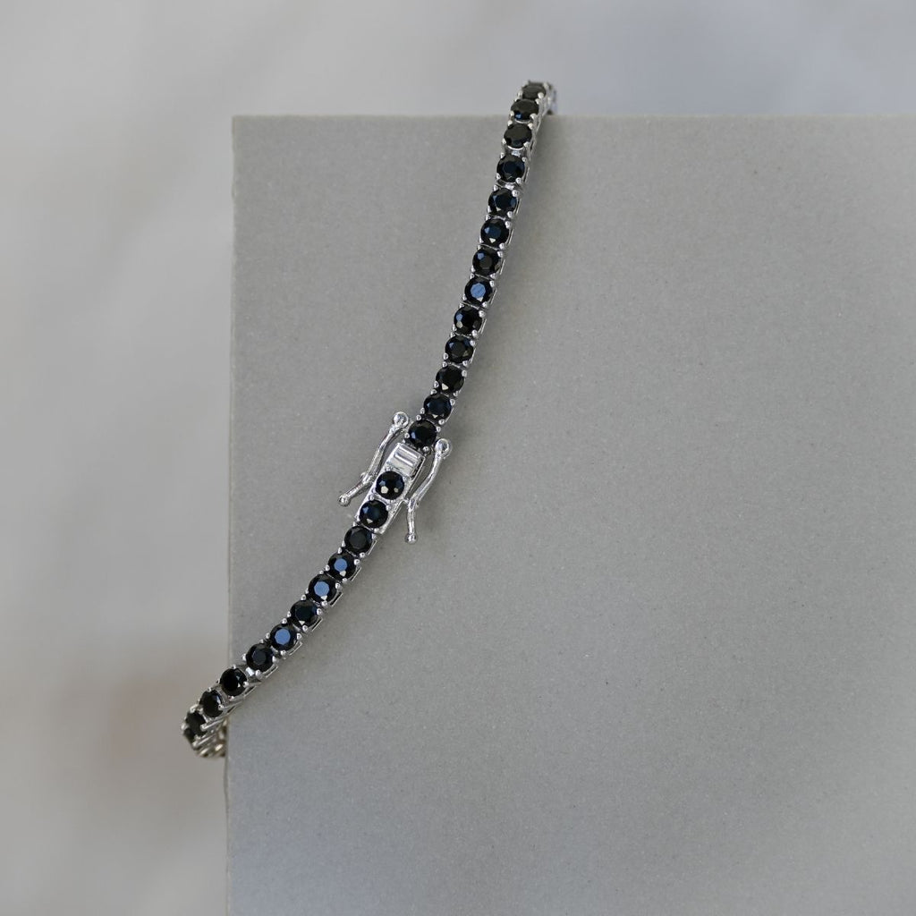 Black Zirconia tennis bracelet