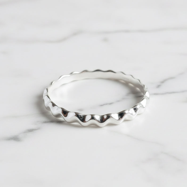 Zig Zag 10mm Bangle - Terciany 