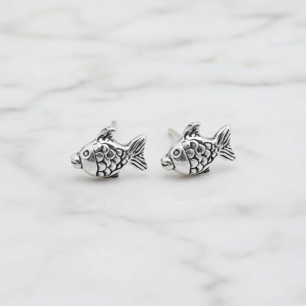 Fish Stud Earrings