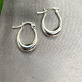 26X15X4Mm Teardrop Hoops - Terciany 