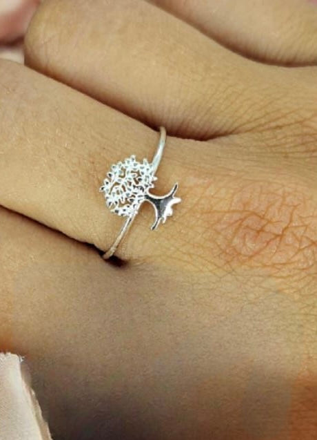 Sterling Silver Tree Of Life Ring