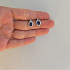 Blue Stud Earrings