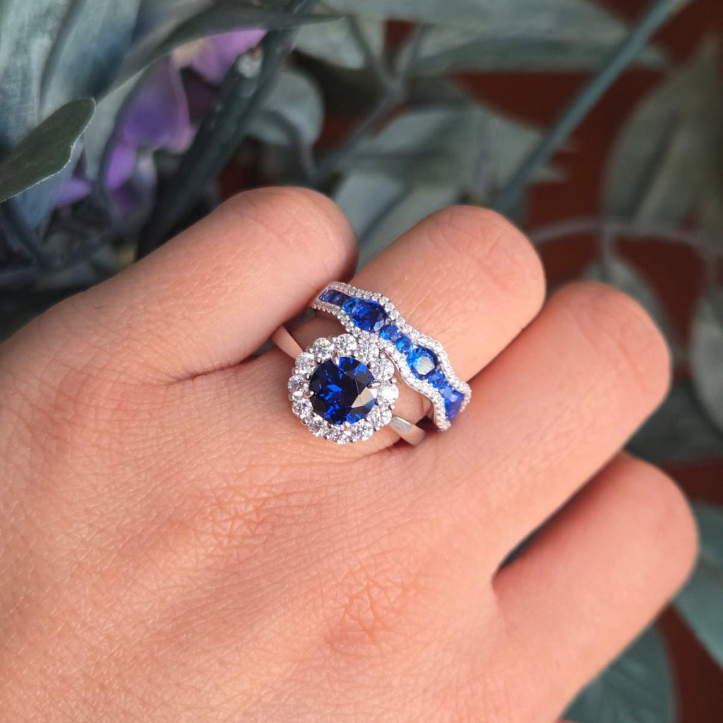 Lady Diana Blue Ring - Terciany 