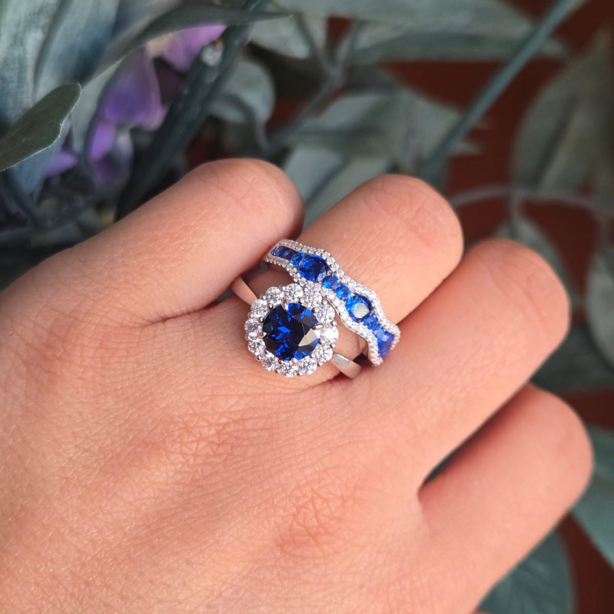 Lady Diana Blue Ring - Terciany 