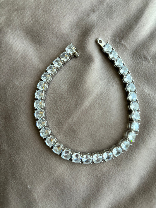 5 mm Cubic Zirconia Tennis Bracelet