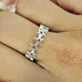 Sterling Silver Star Band