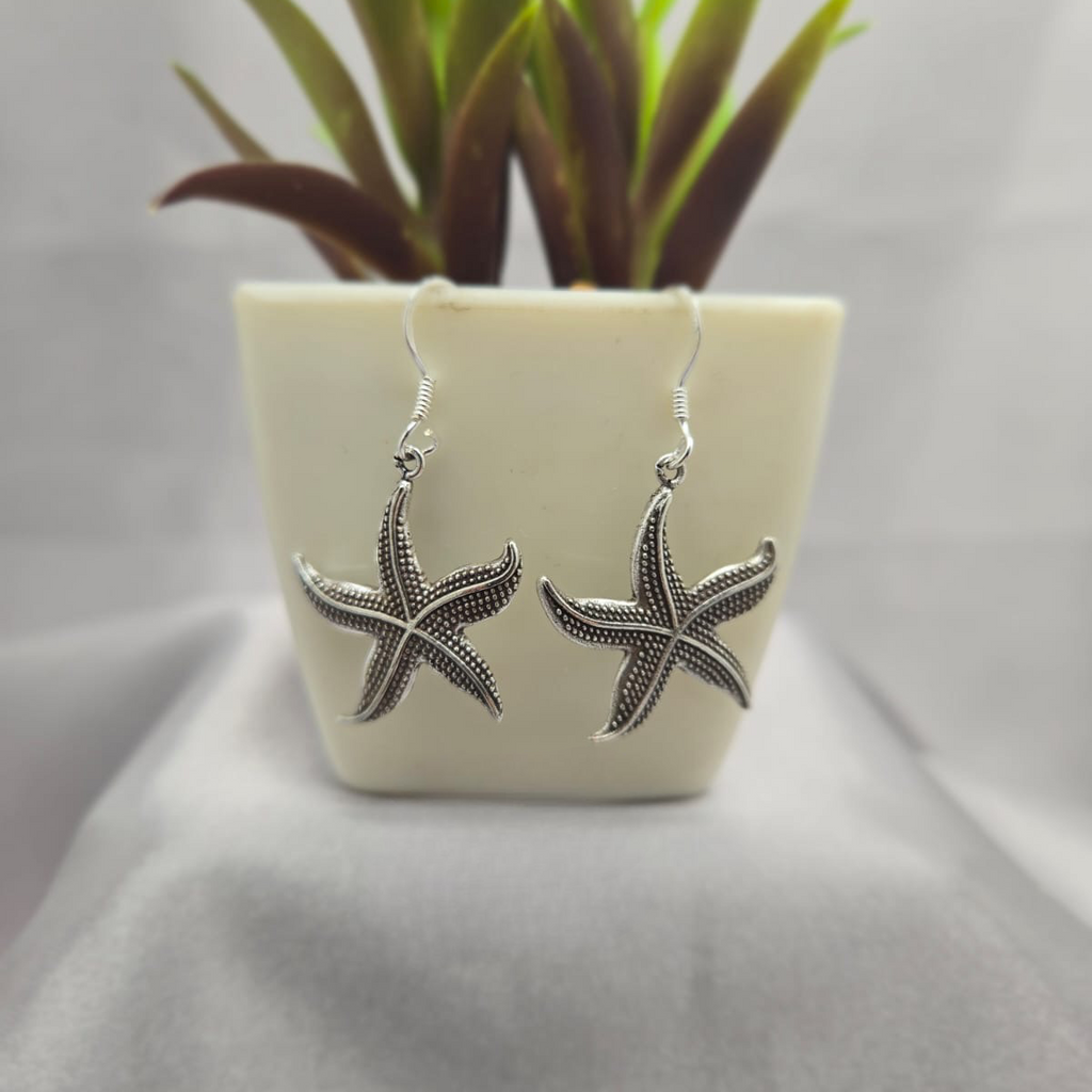 Starfish Drop Earrings - Terciany 