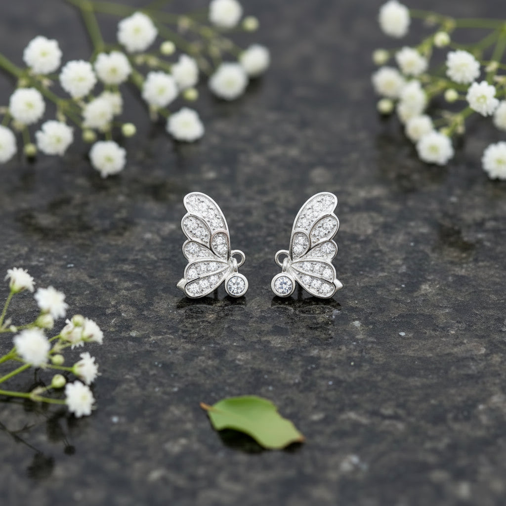 Pretty Butterfly Studs