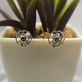10 mm Pretty open rose studs - Terciany 