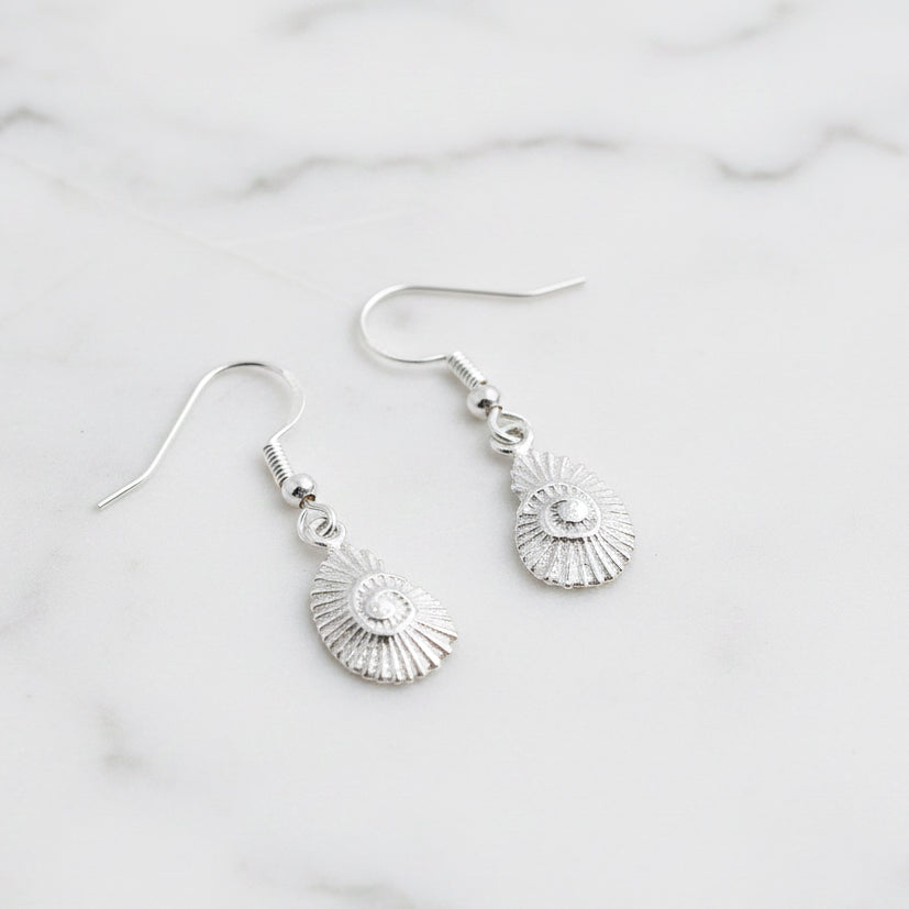 Ammonite Shell earrings