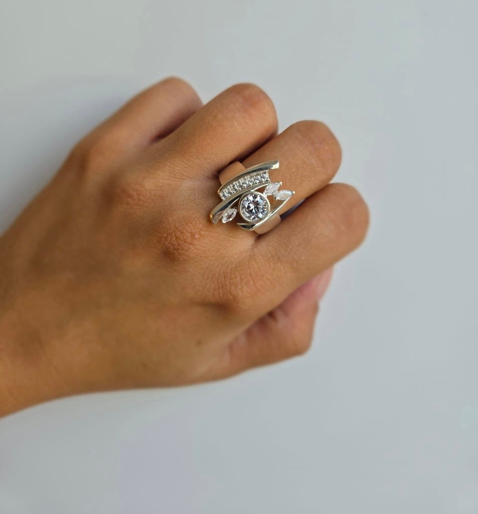 Sterling Silver Statement Ring