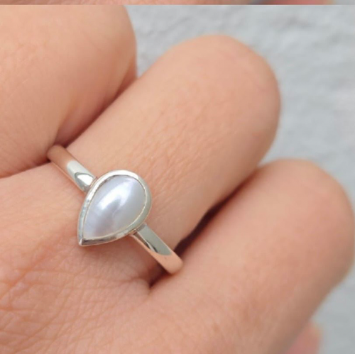 Teardrop Pearl Ring - Terciany 