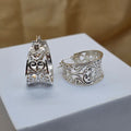 Filigree Hoop Earrings - Terciany 