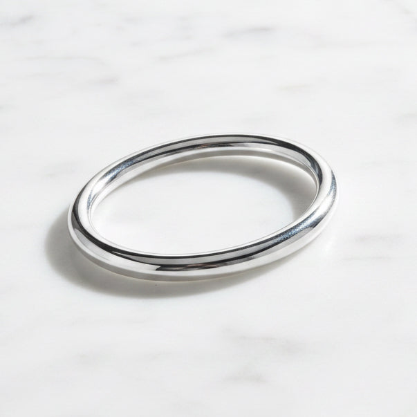 Smooth Chunky 8 mm Bangle