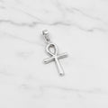 Sterling silver Ankh Cross Pendant - Terciany 