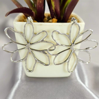 43mm Flower Stud Earrings