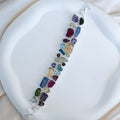 Statement Mixed Semi Precious stone Bracelet - Terciany 