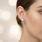 Freshwater Pearl With Silver Leaves - Terciany 