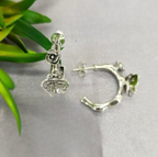 25Mm Rosé On Branch Hoops - Terciany 
