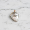 Stunning Rough Pearl Pendant With Gold Hook - Terciany 